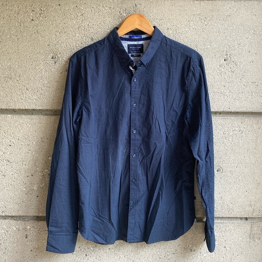 Denim & Flower Ricky Singh Slim Fit Button Shirt